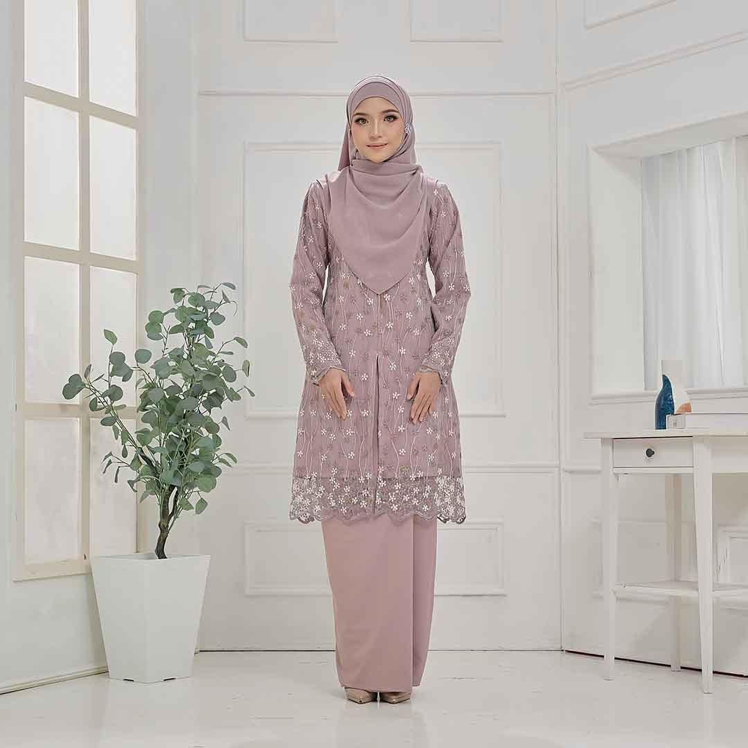 CLARA RIZQA - CATHERINE Baju Kurung Muslimah mom lace