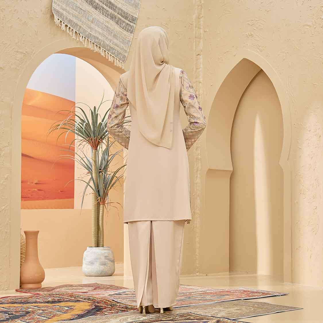 CLARA RIZQA - BELLAROSE Baju kurung muslimah lace