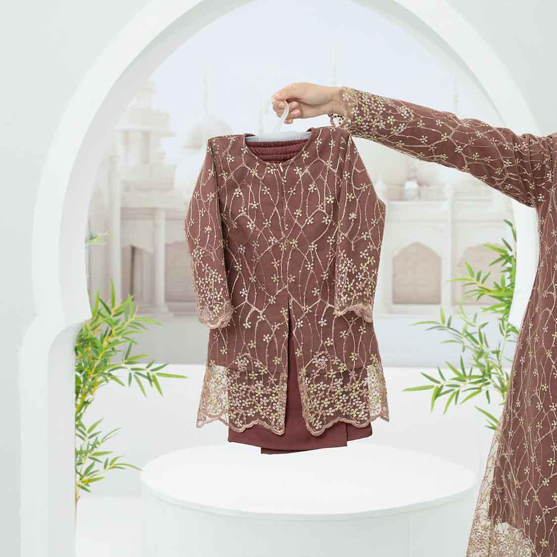 CLARA RIZQA - JESSICA Baju Kurung kids lace
