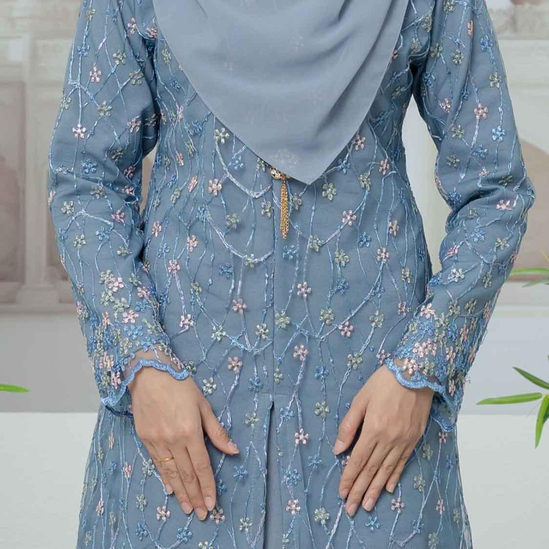 CLARA RIZQA - JESSICA Baju Kurung Muslimah mom lace