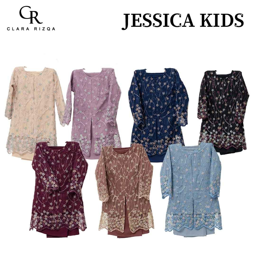 CLARA RIZQA - JESSICA Baju Kurung kids lace