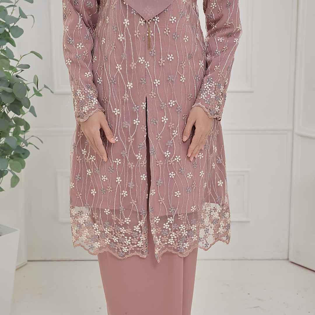 CLARA RIZQA - CATHERINE Baju Kurung Muslimah mom lace