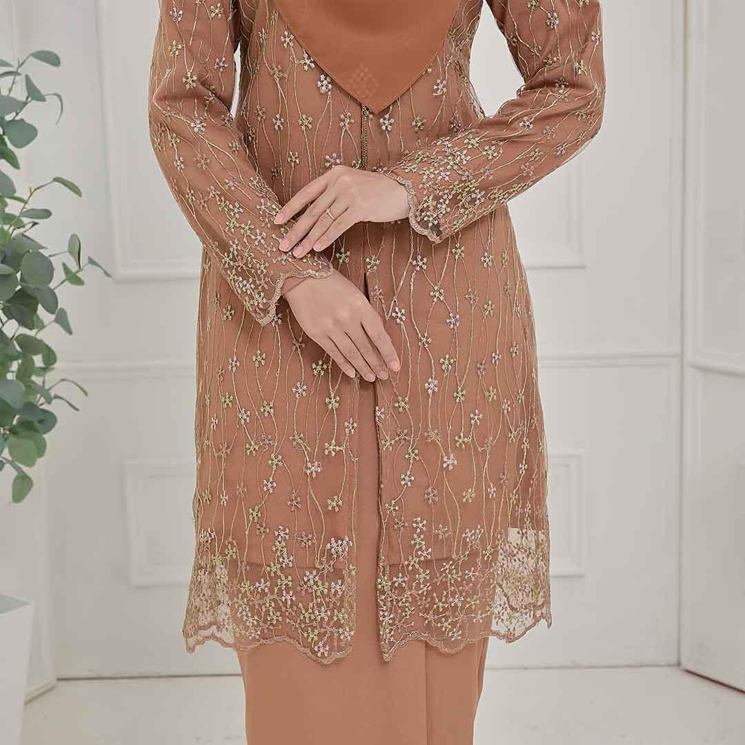 CLARA RIZQA - CATHERINE Baju Kurung Muslimah mom lace