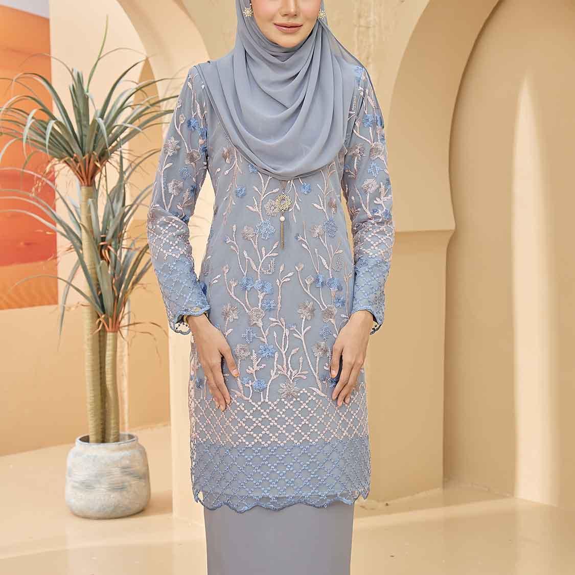 CLARA RIZQA - BELLAROSE Baju kurung muslimah lace