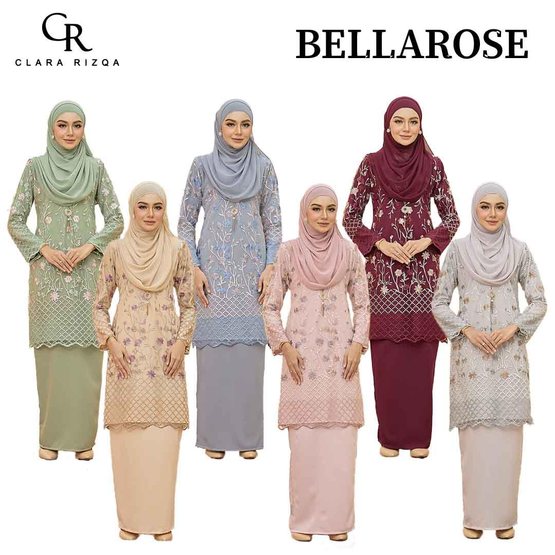 CLARA RIZQA - BELLAROSE Baju kurung muslimah lace