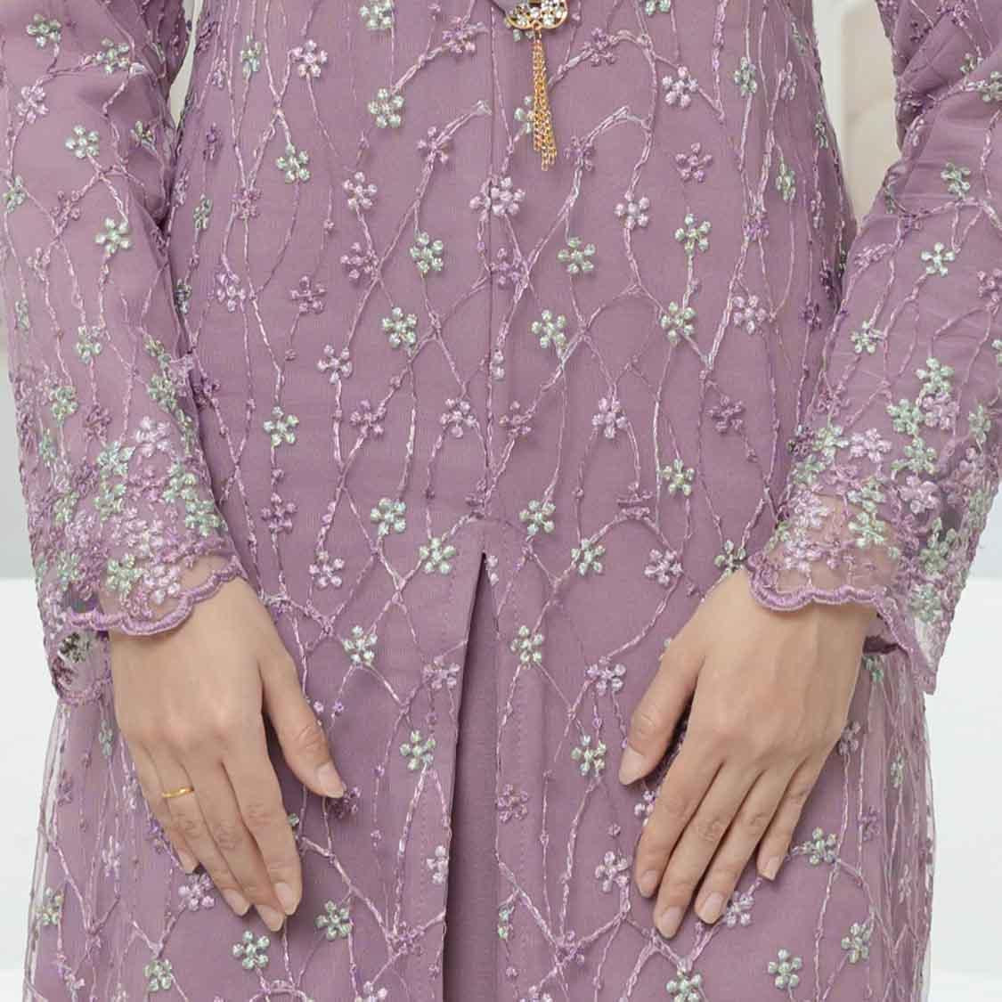 CLARA RIZQA - JESSICA Baju Kurung Muslimah mom lace