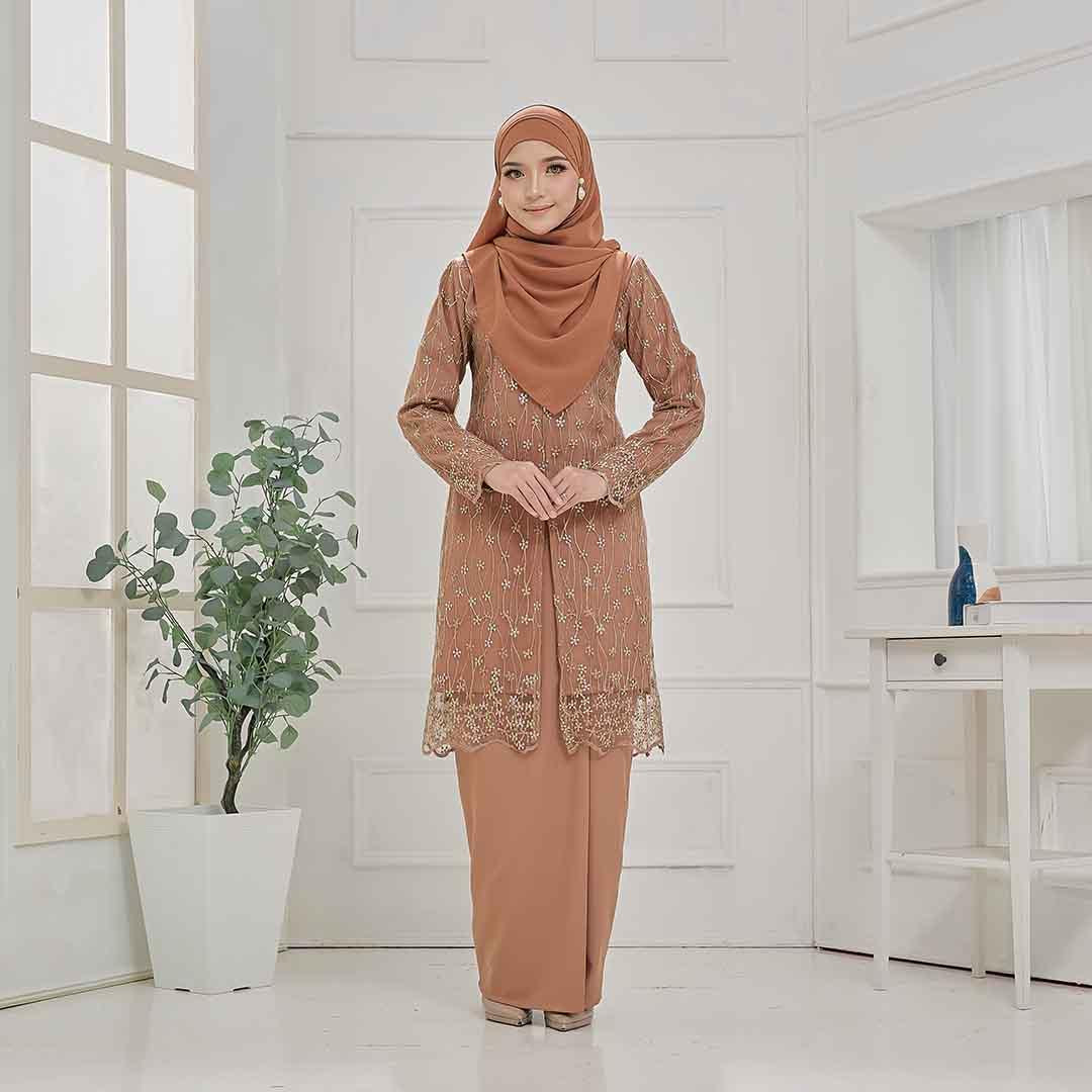 CLARA RIZQA - CATHERINE Baju Kurung Muslimah mom lace