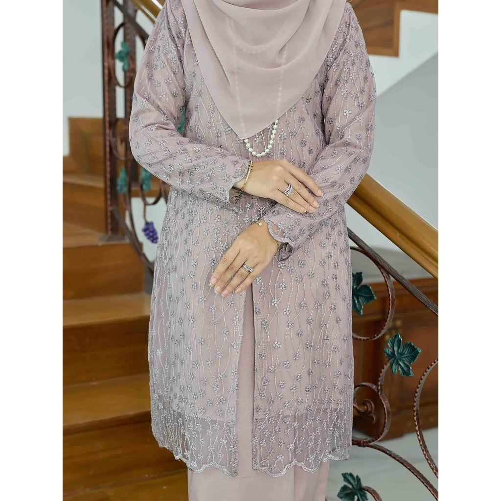 CLARA RIZQA - ELEANOR Baju Kurung Muslimah lace