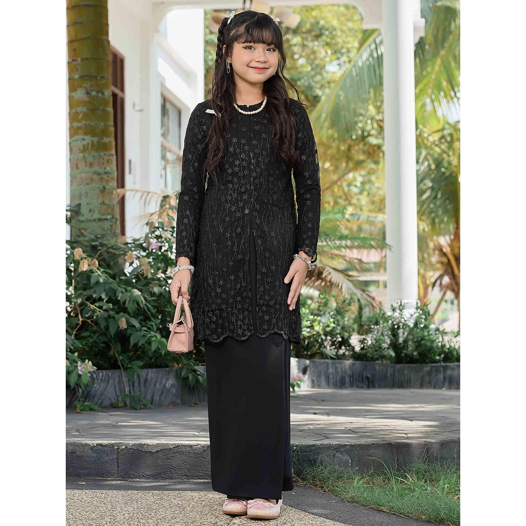 CLARA RIZQA - ELEANOR Baju Kurung kids lace