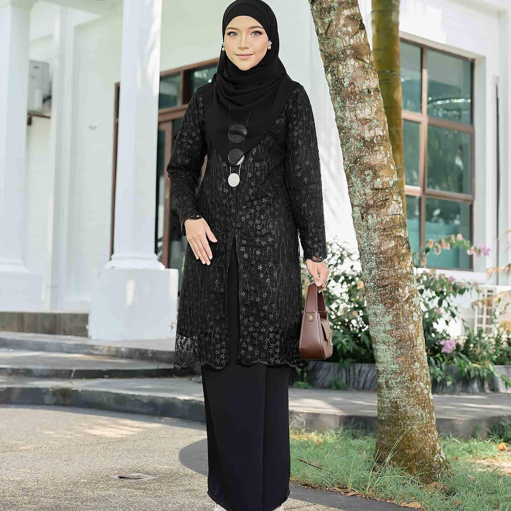 CLARA RIZQA - ELEANOR Baju Kurung Muslimah lace