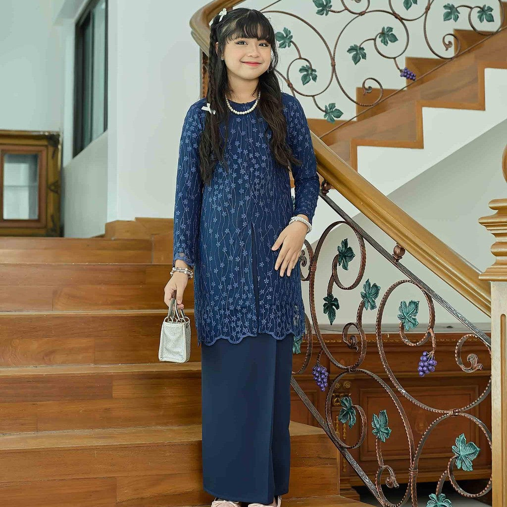 CLARA RIZQA - ELEANOR Baju Kurung kids lace
