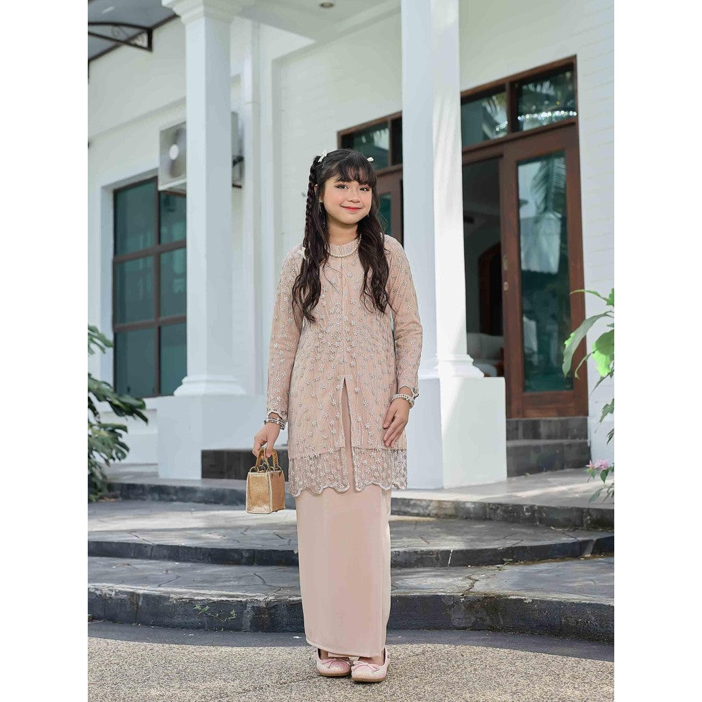 CLARA RIZQA - ELEANOR Baju Kurung kids lace