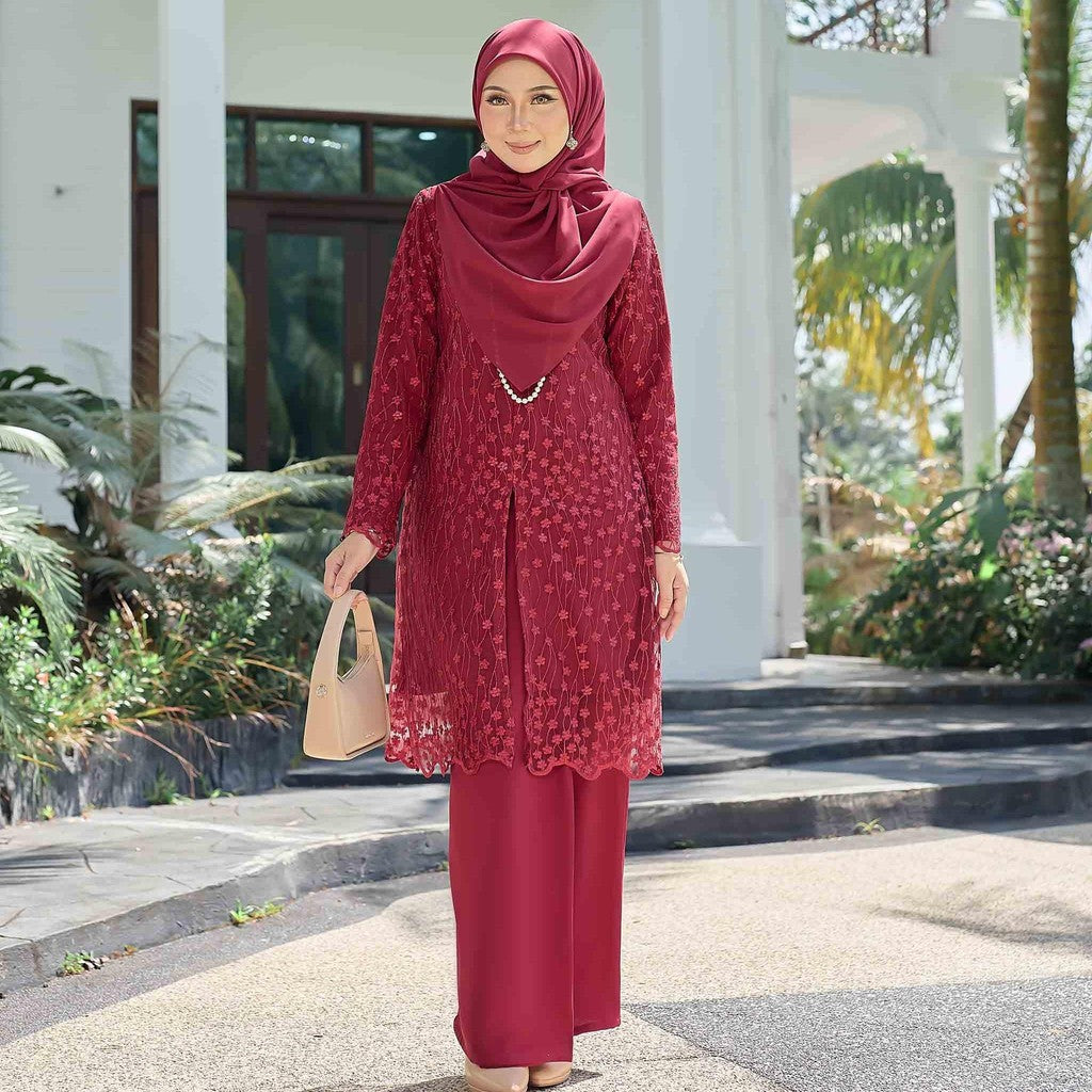 CLARA RIZQA - ELEANOR Baju Kurung Muslimah lace
