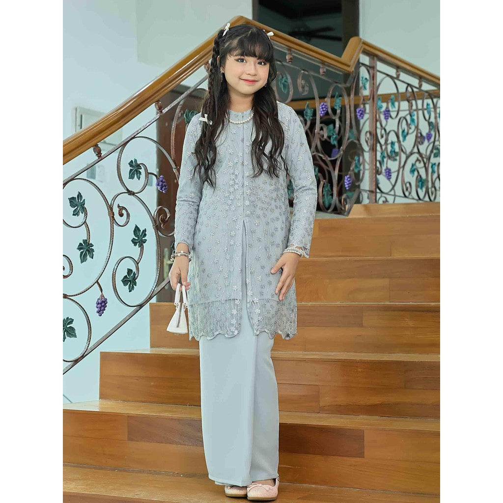CLARA RIZQA - ELEANOR Baju Kurung kids lace