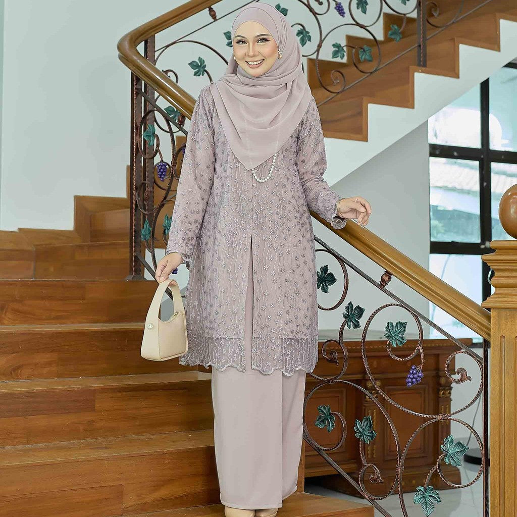 CLARA RIZQA - ELEANOR Baju Kurung Muslimah lace