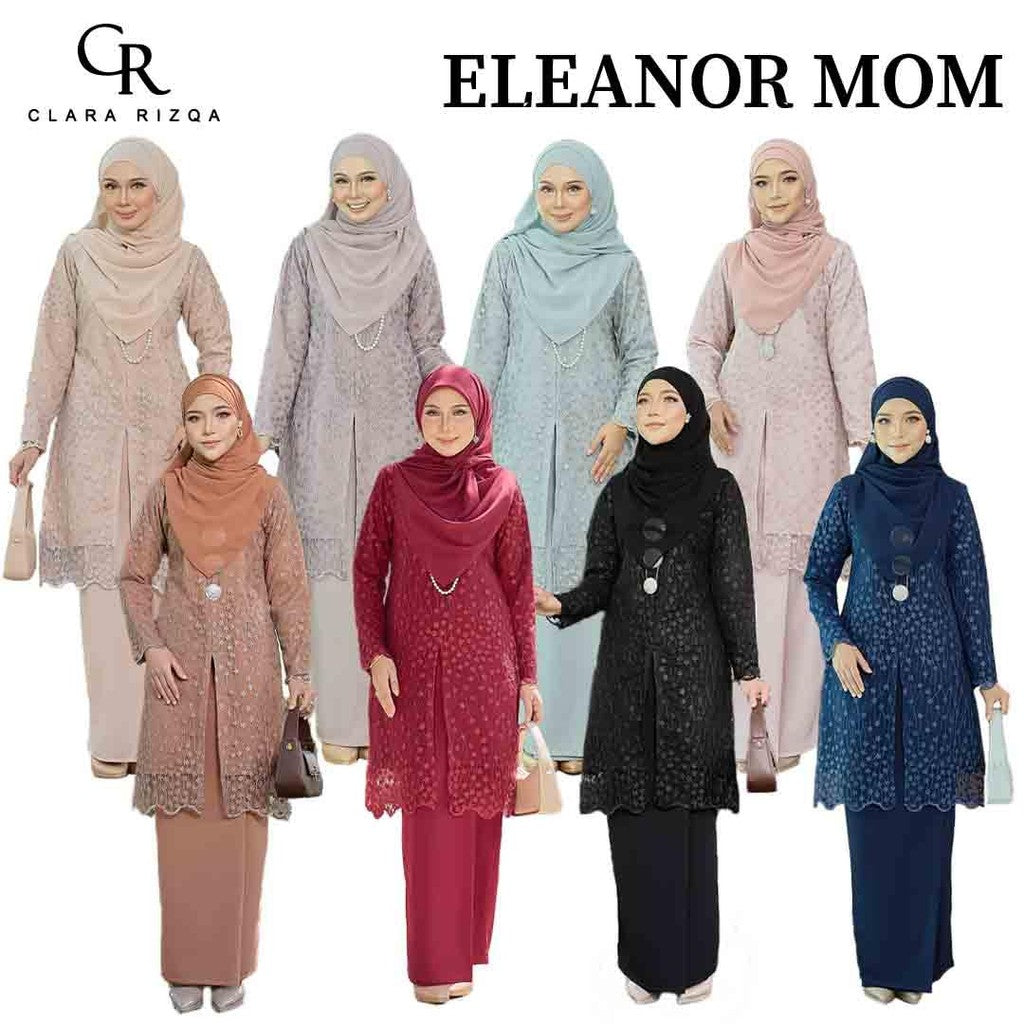CLARA RIZQA - ELEANOR Baju Kurung Muslimah lace