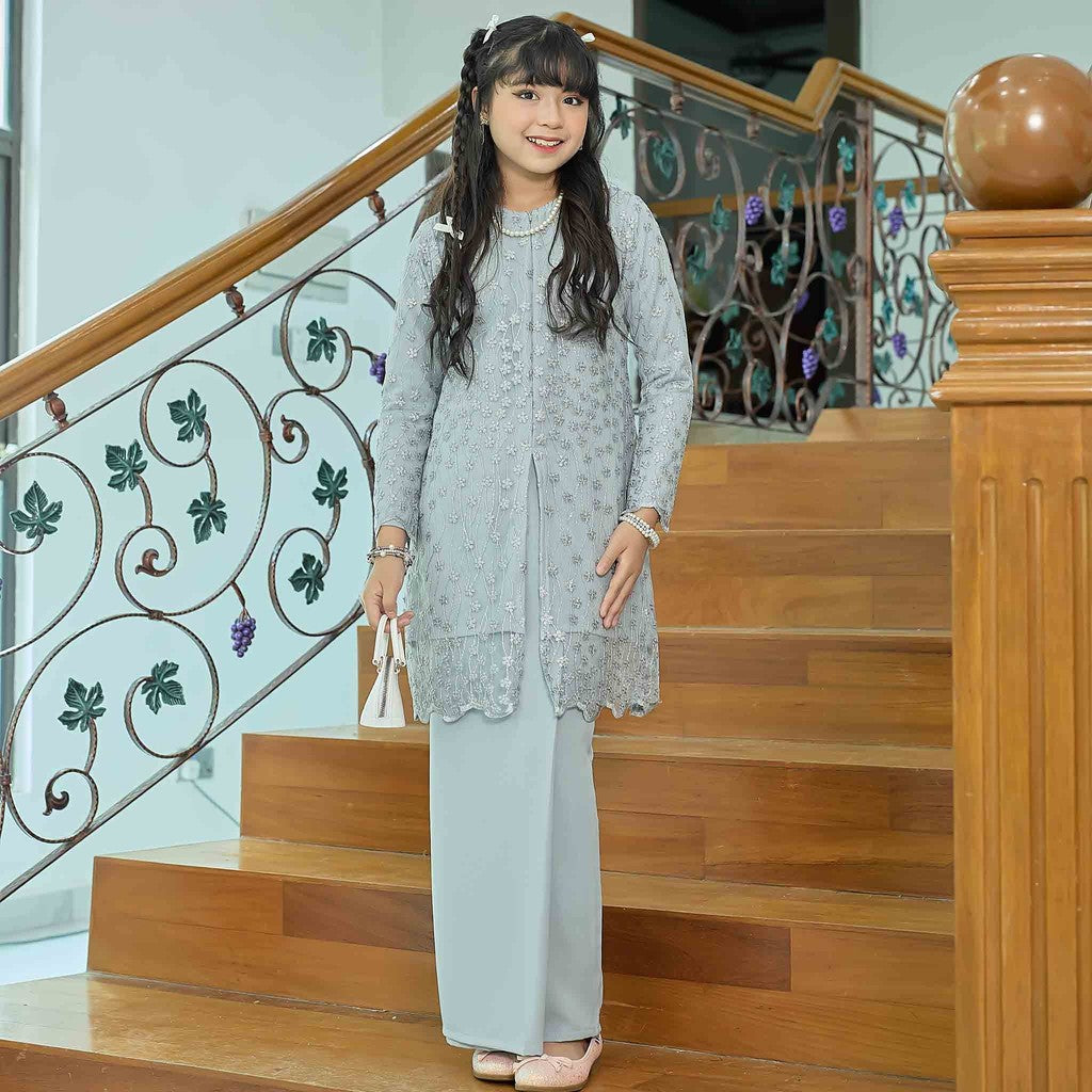 CLARA RIZQA - ELEANOR Baju Kurung kids lace