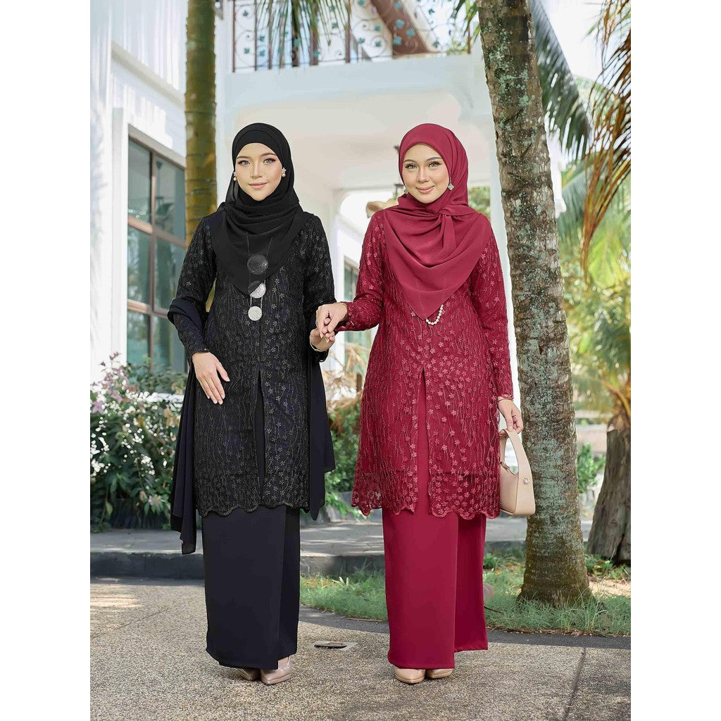 CLARA RIZQA - ELEANOR Baju Kurung Muslimah lace