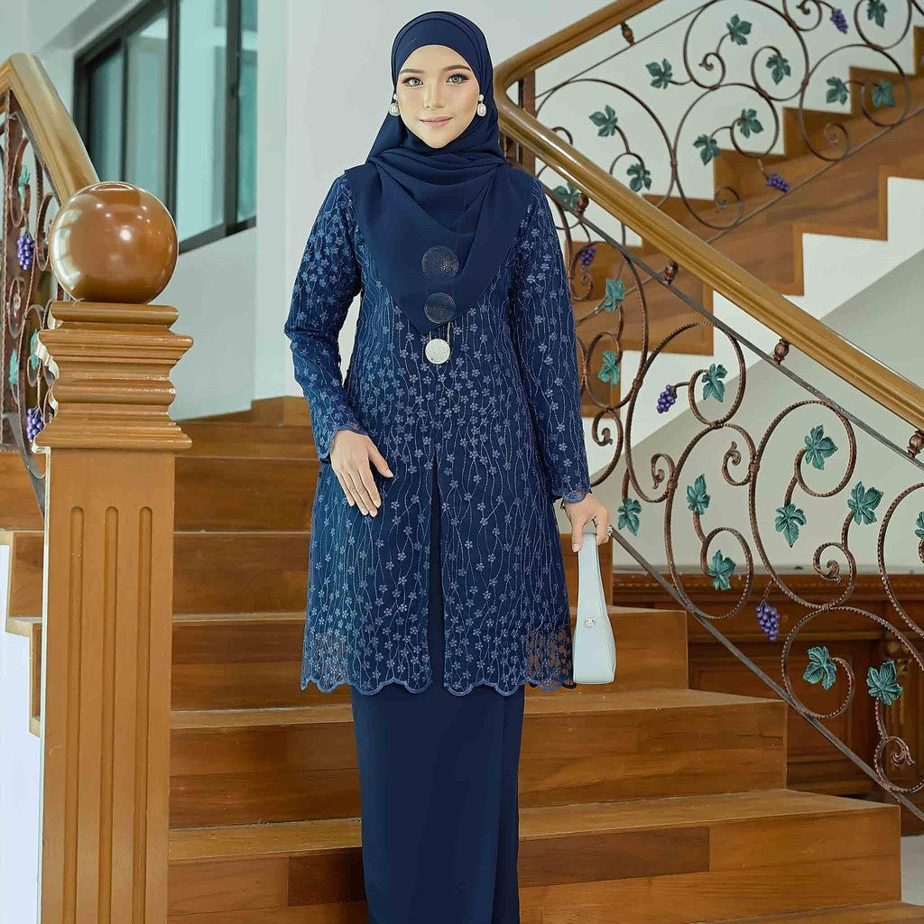 CLARA RIZQA - ELEANOR Baju Kurung Muslimah lace