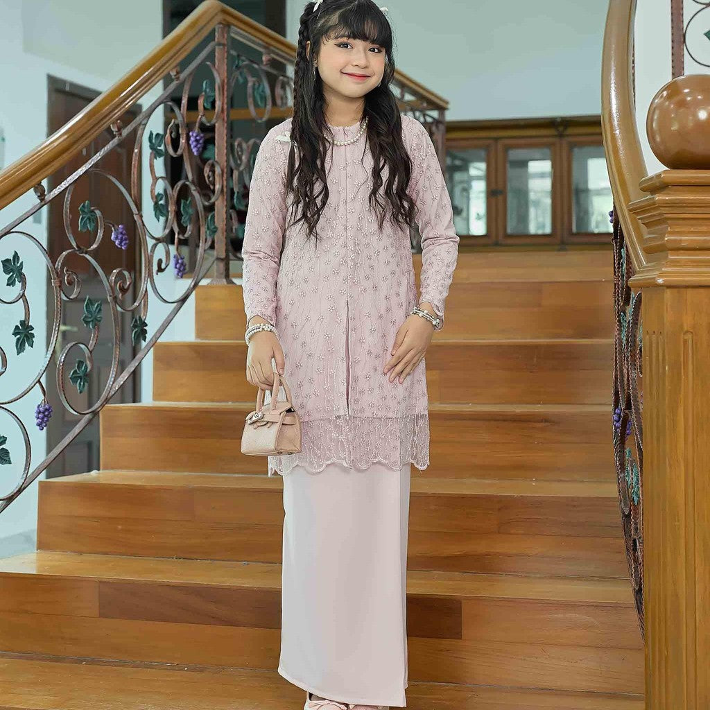CLARA RIZQA - ELEANOR Baju Kurung kids lace