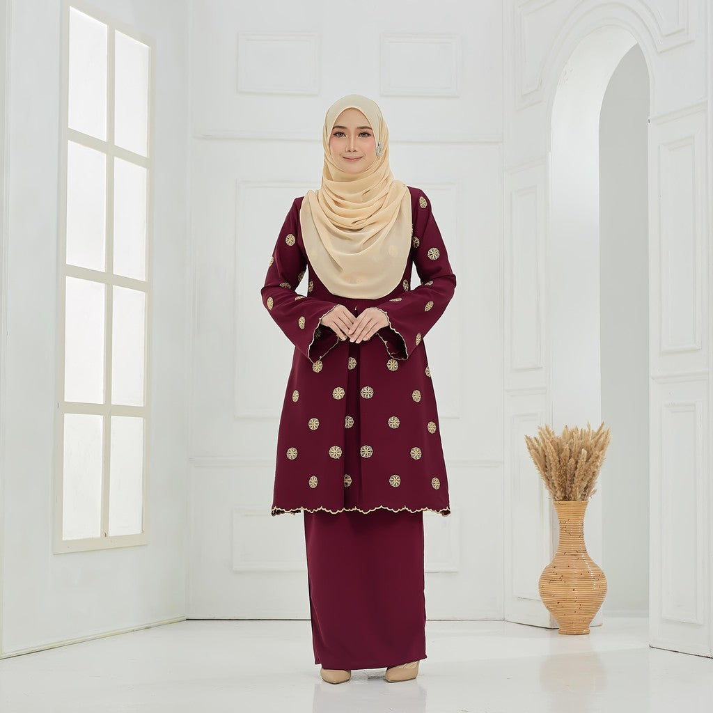 CLARA RIZQA - KURUNG CENDANA muslimah sulam mom