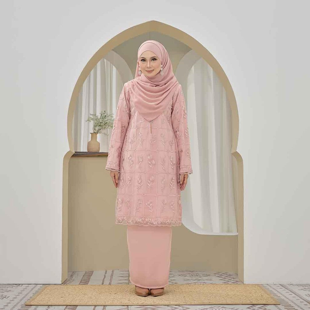 CLARA RIZQA - ROSIE Baju kurung muslimah lace