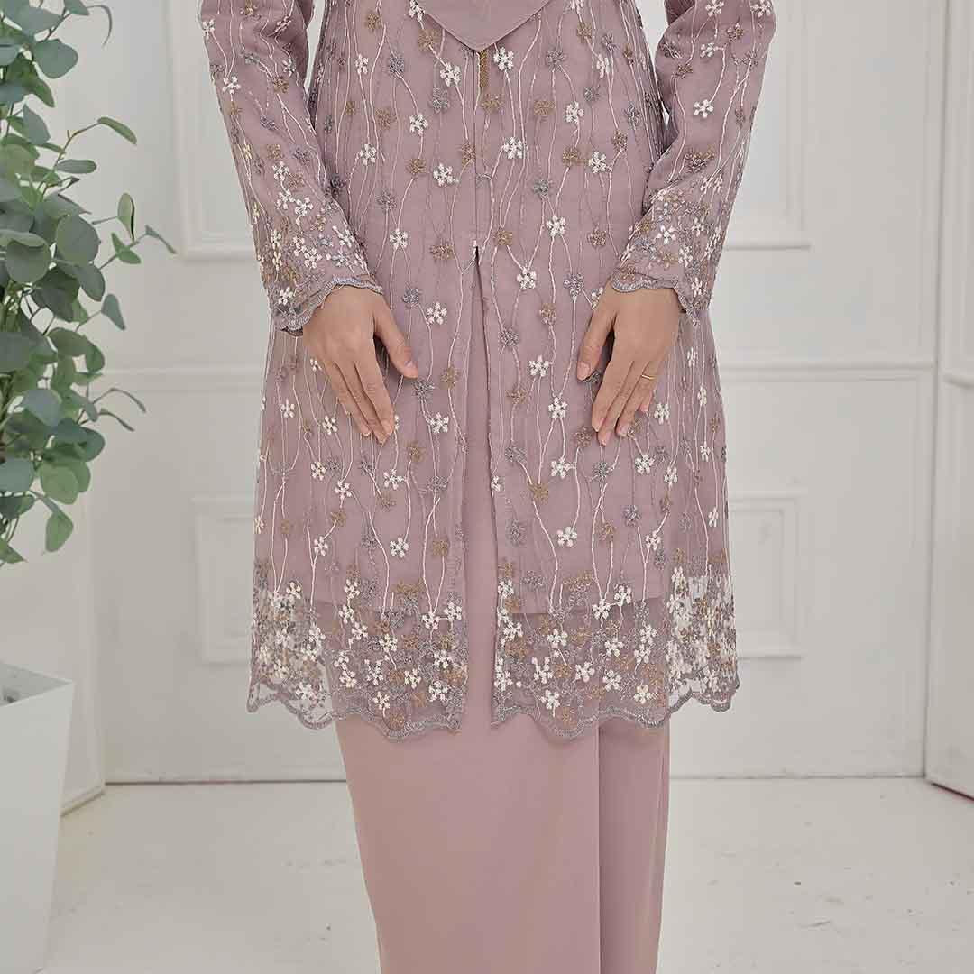 CLARA RIZQA - CATHERINE Baju Kurung Muslimah mom lace