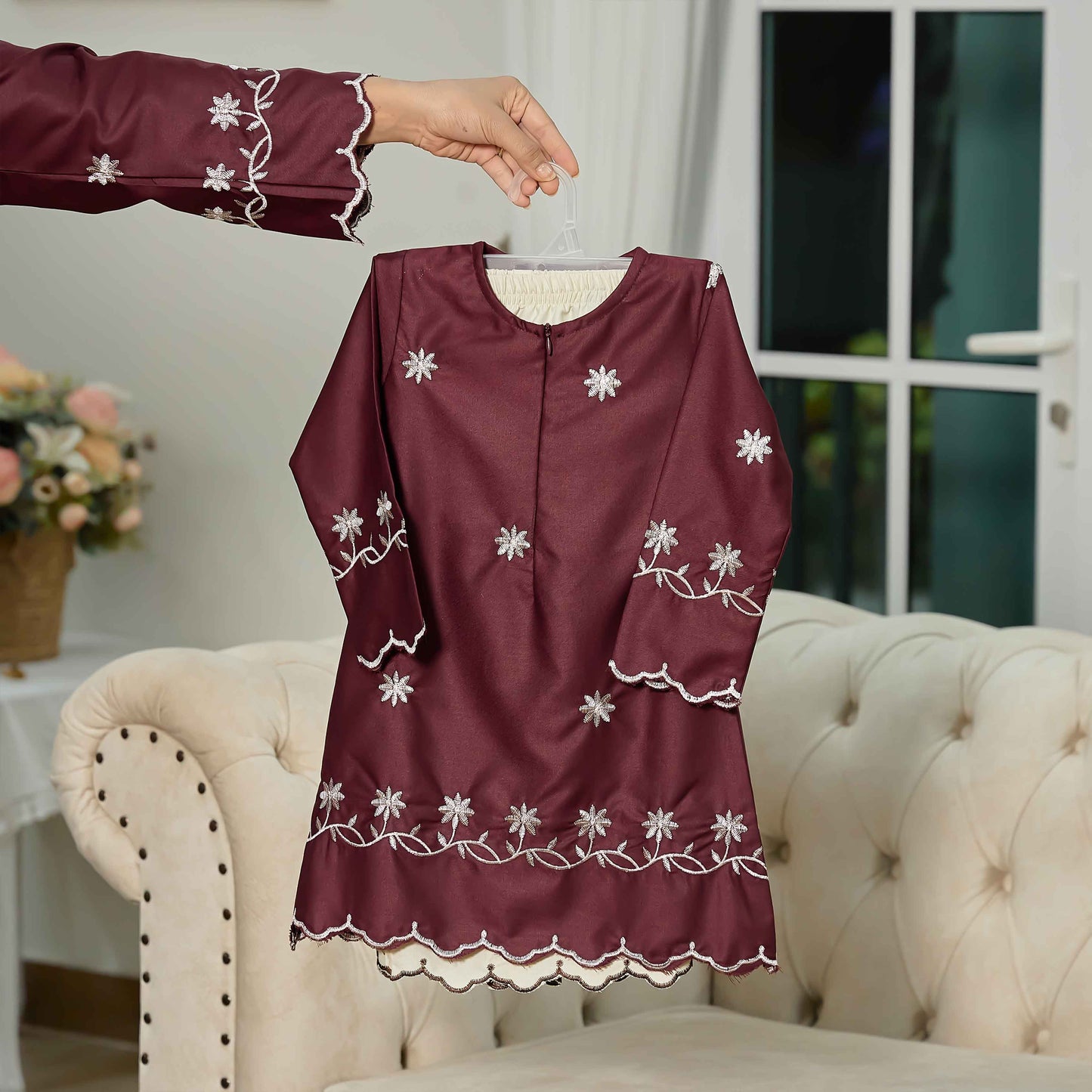CLARA RIZQA - EVAROSE kids baju kurung cantik moden material premium toyobo cotton