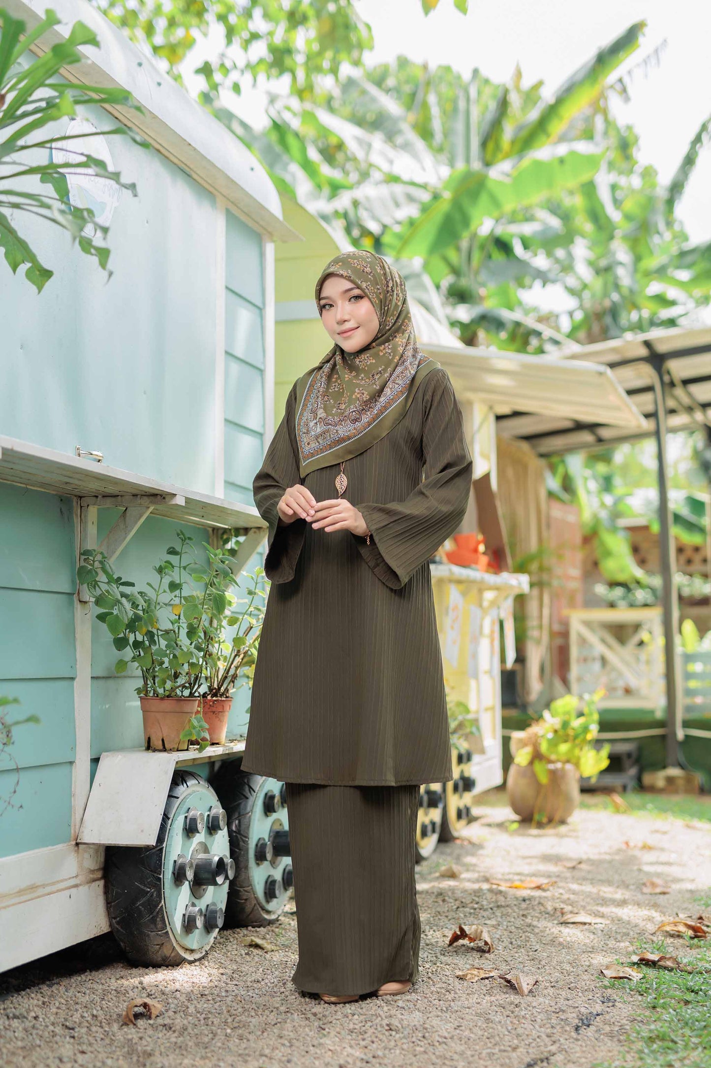 Melur - Olive Green