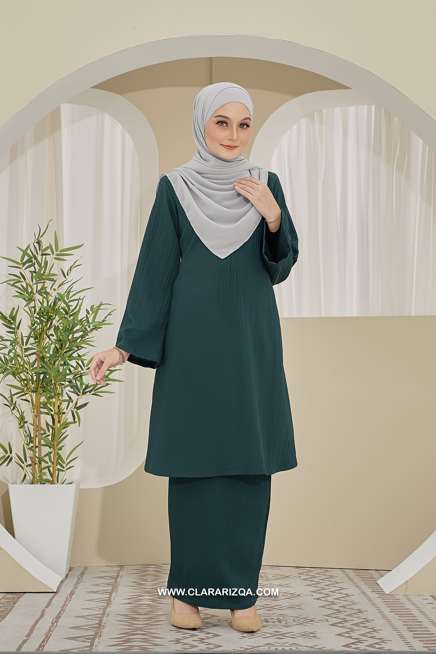 Melur - Emerald Green