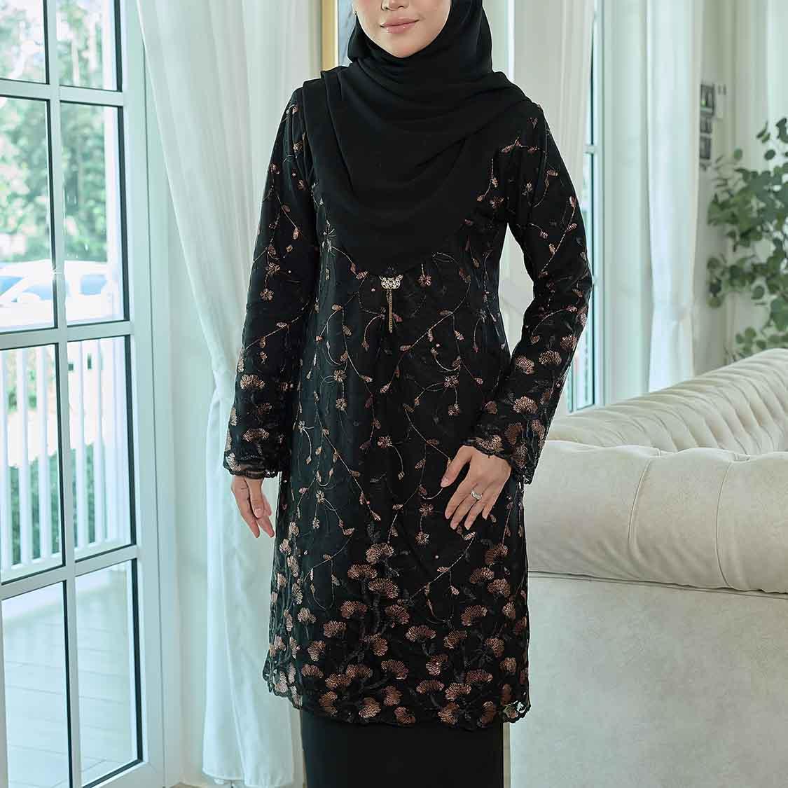 CLARA RIZQA - LENORA Baju kurung muslimah lace