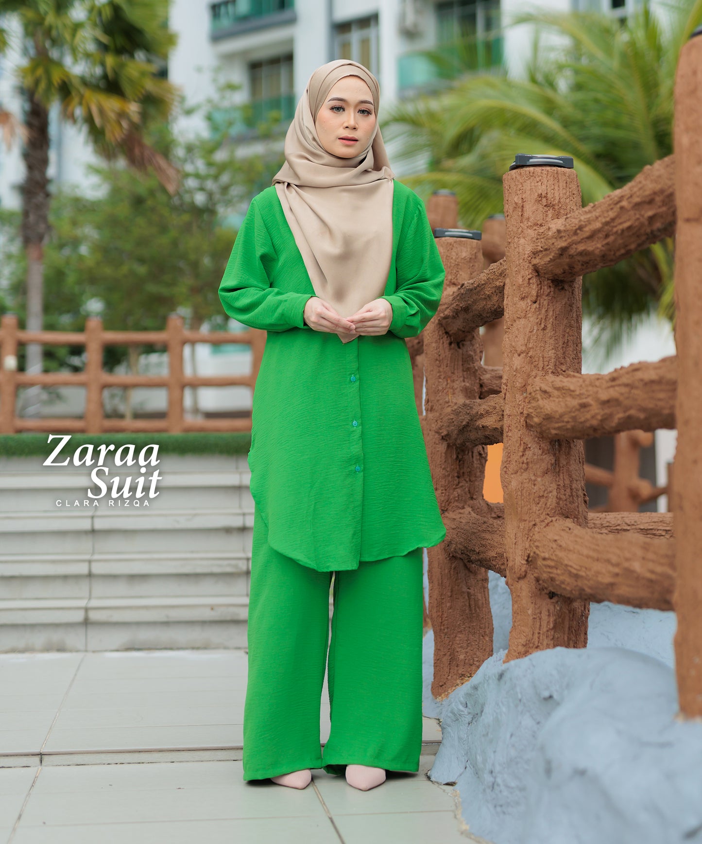 Zarra - Apple Green