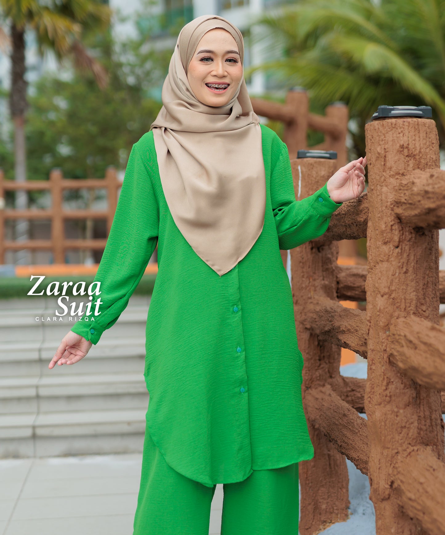 Zarra - Apple Green