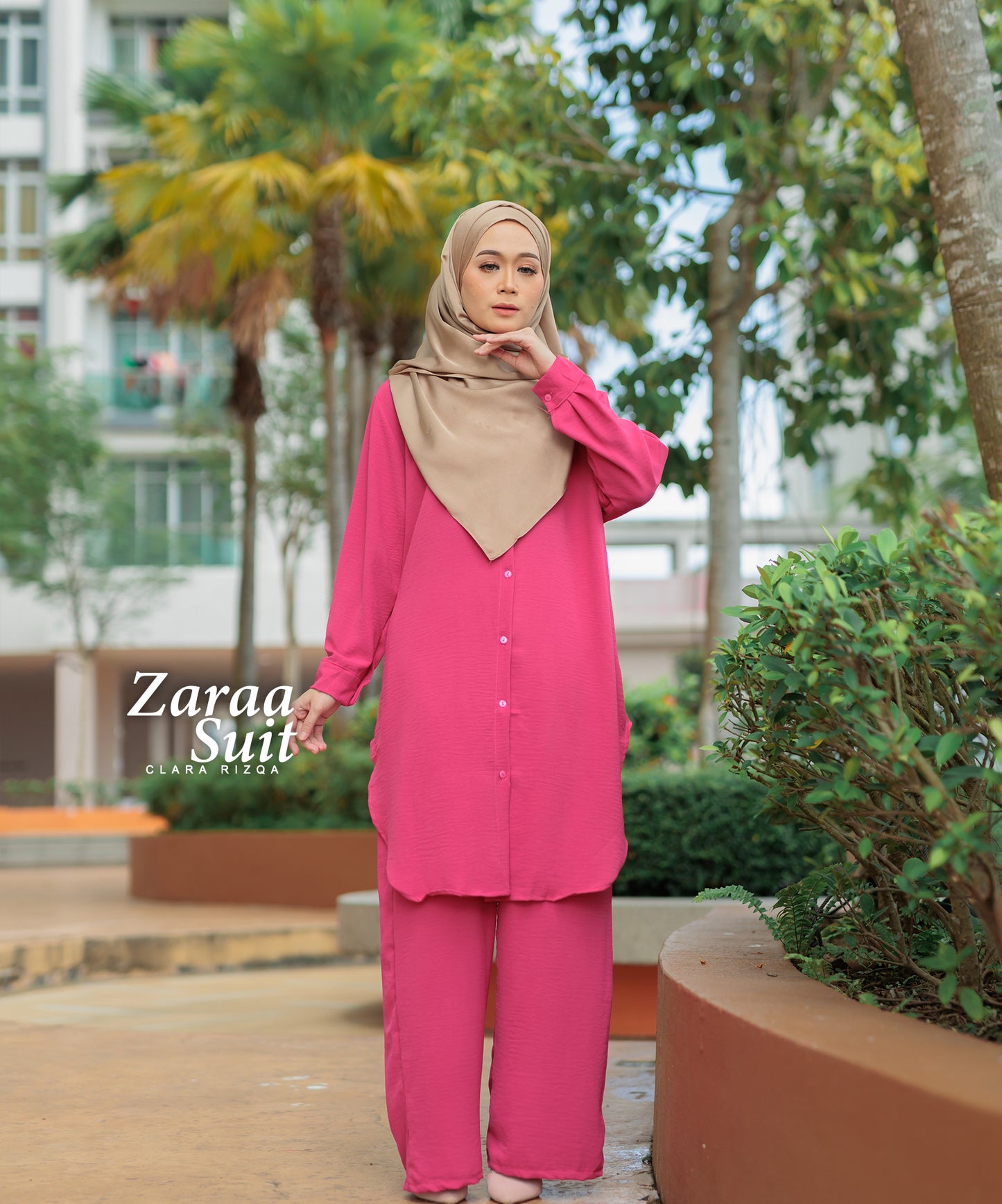 Zarra - Fushia Pink