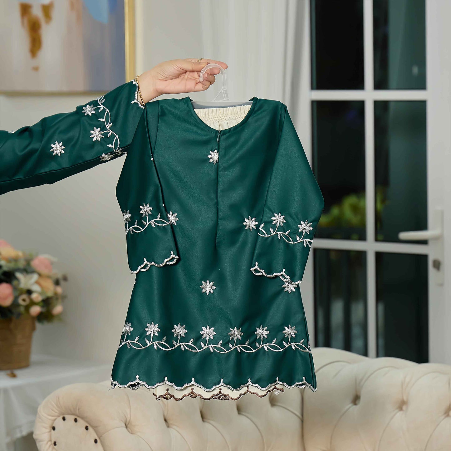 CLARA RIZQA - EVAROSE kids baju kurung cantik moden material premium toyobo cotton