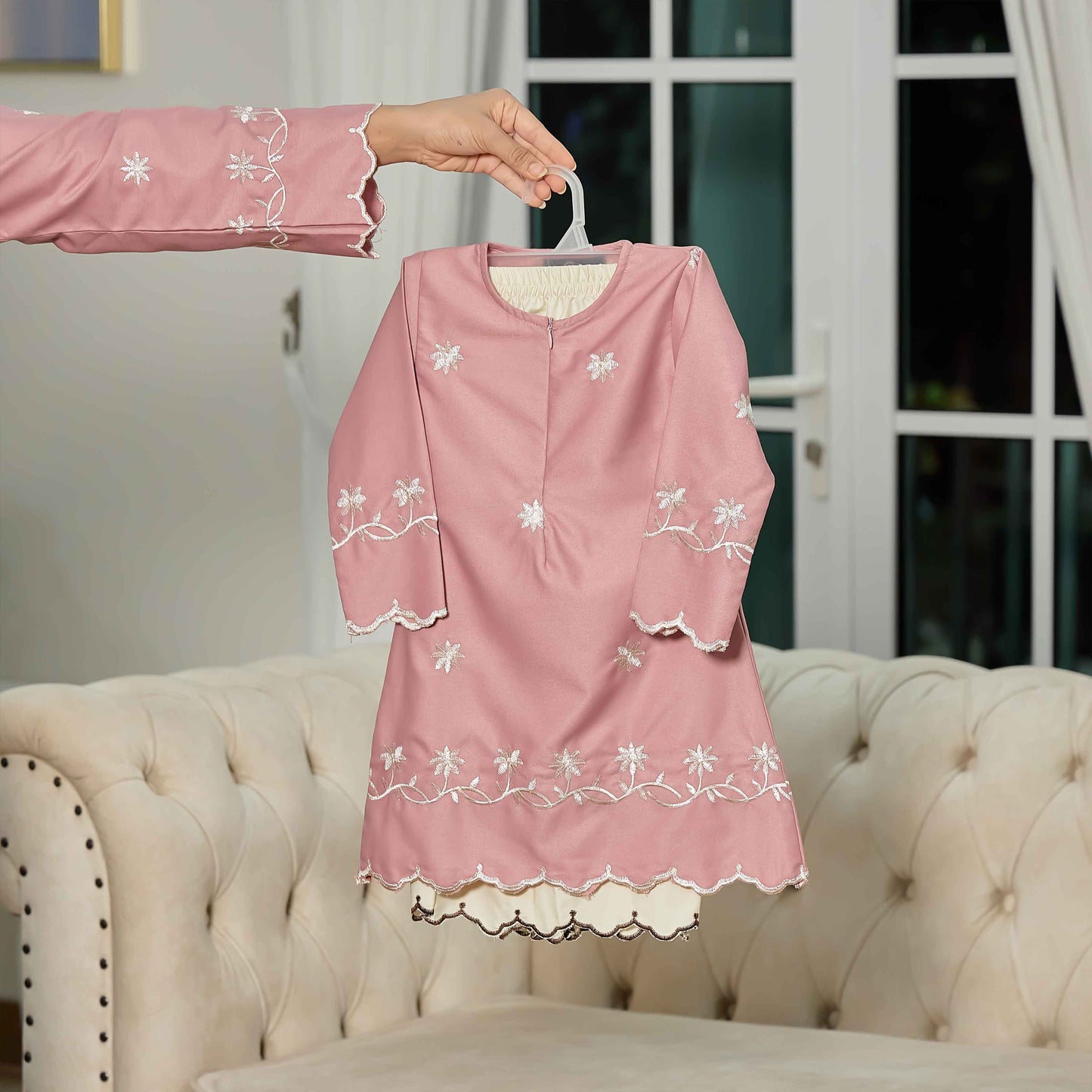 CLARA RIZQA - EVAROSE kids baju kurung cantik moden material premium toyobo cotton