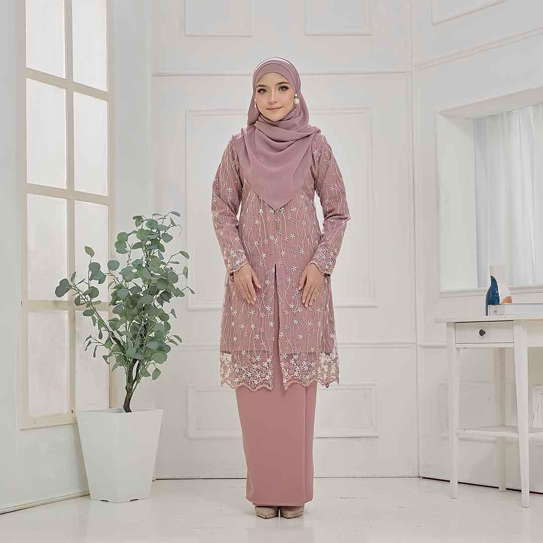 CLARA RIZQA - CATHERINE Baju Kurung Muslimah mom lace