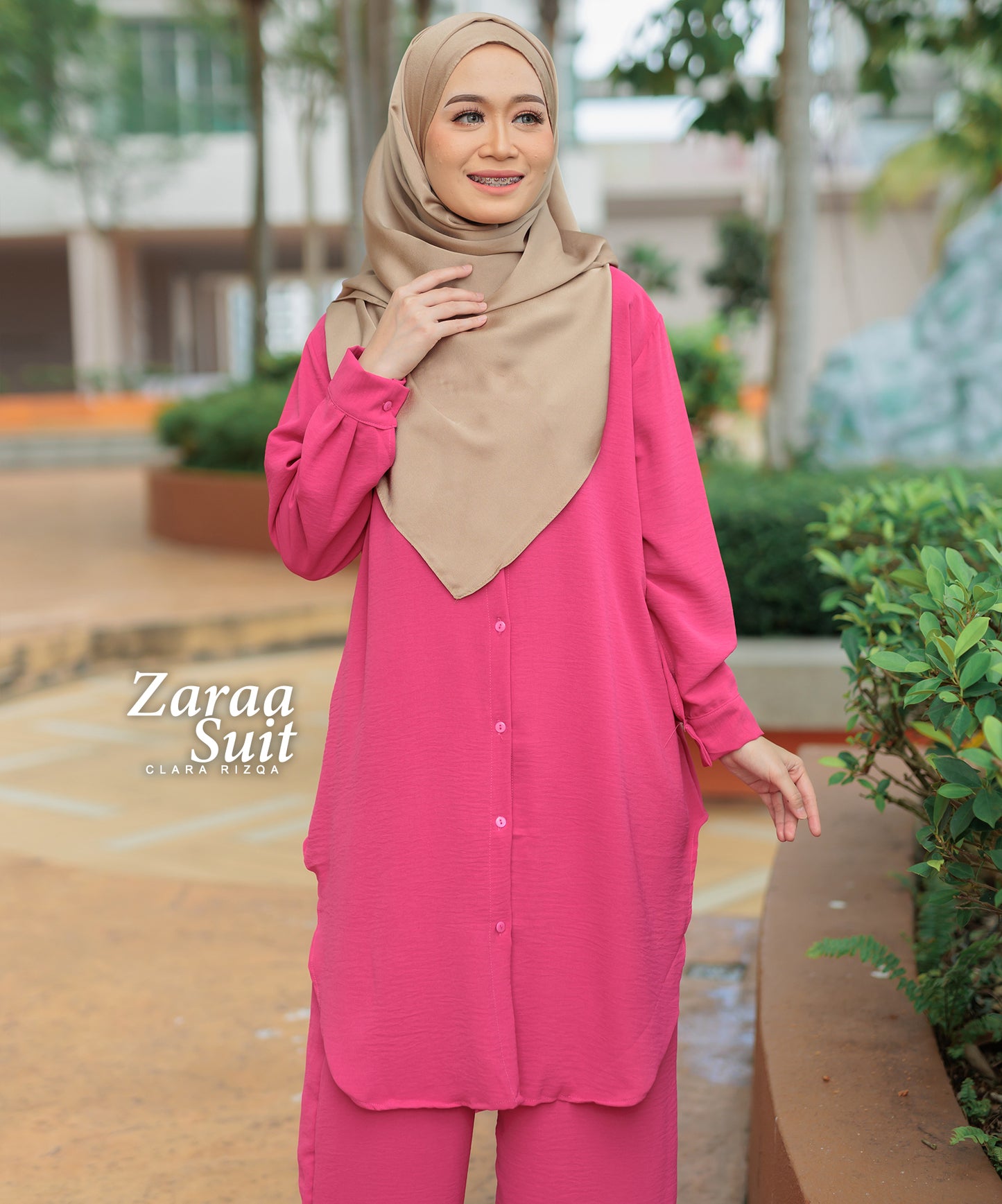 Zarra - Fushia Pink