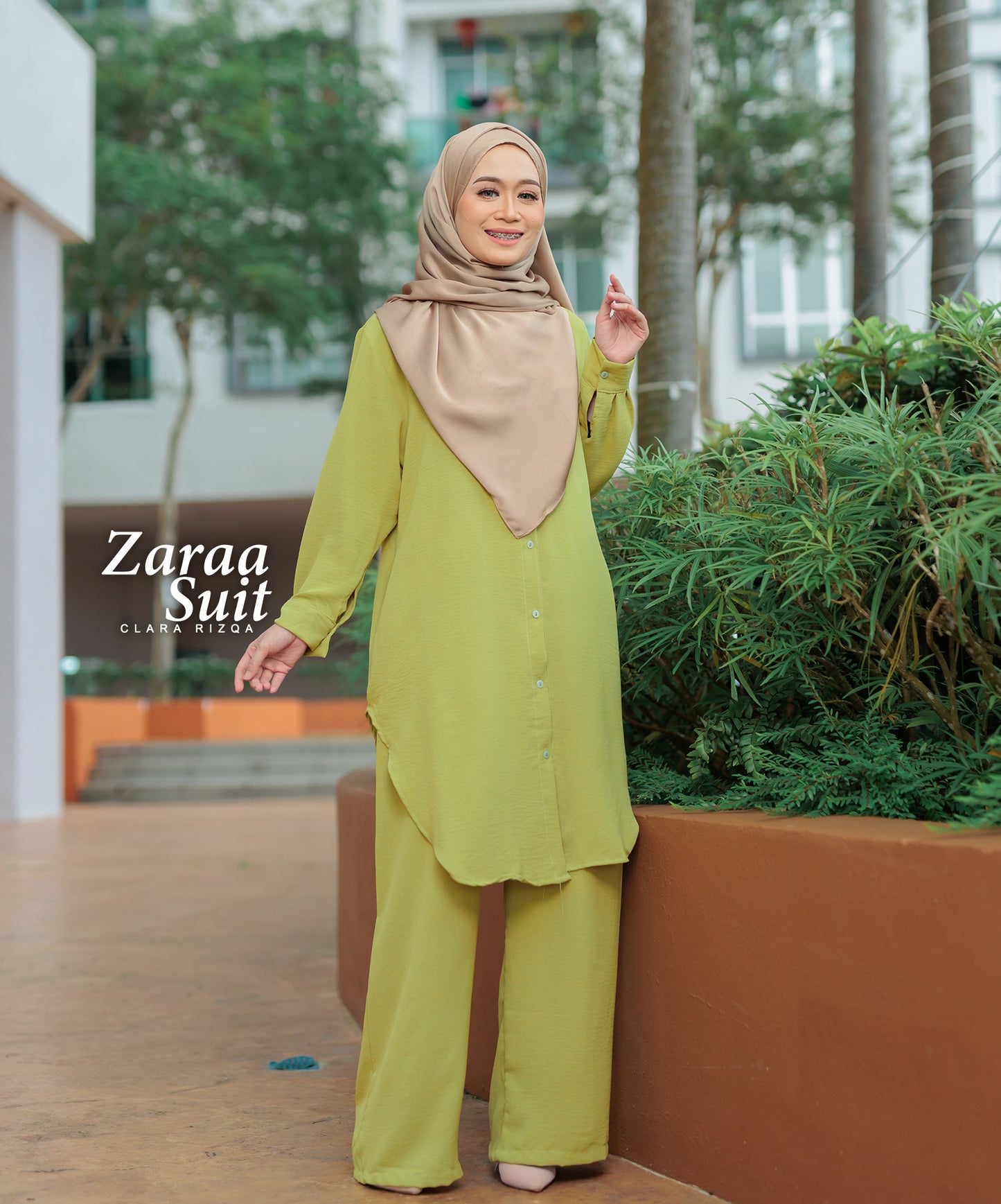 Zarra - Light Olive