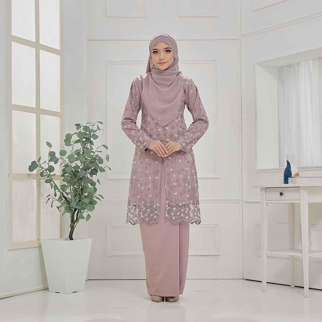 CLARA RIZQA - CATHERINE Baju Kurung Muslimah mom lace