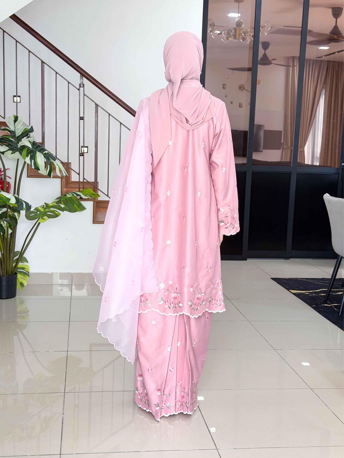 CLARA RIZQA - ROSSA mom baju kurung cantik moden material premium cotton embroidery