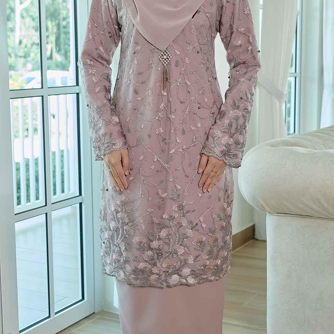 CLARA RIZQA - LENORA Baju kurung muslimah lace