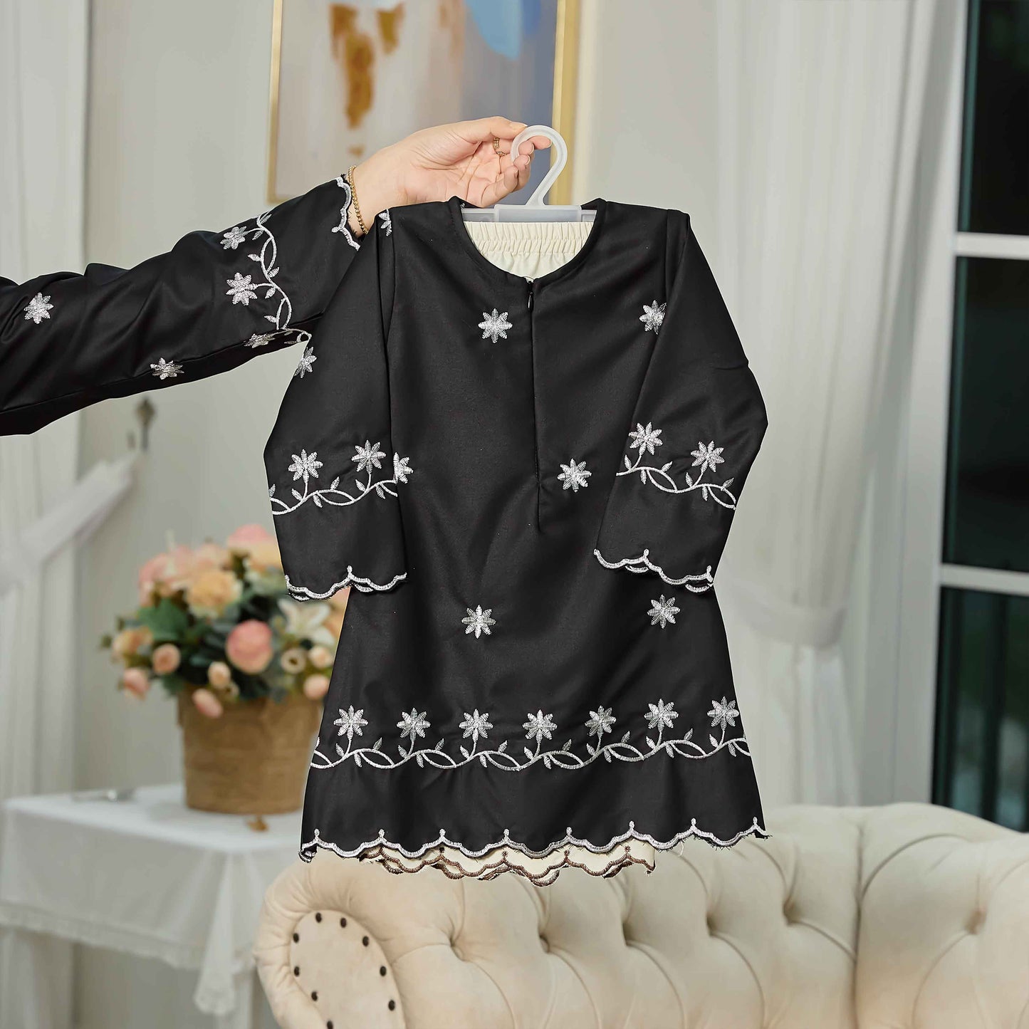 CLARA RIZQA - EVAROSE kids baju kurung cantik moden material premium toyobo cotton
