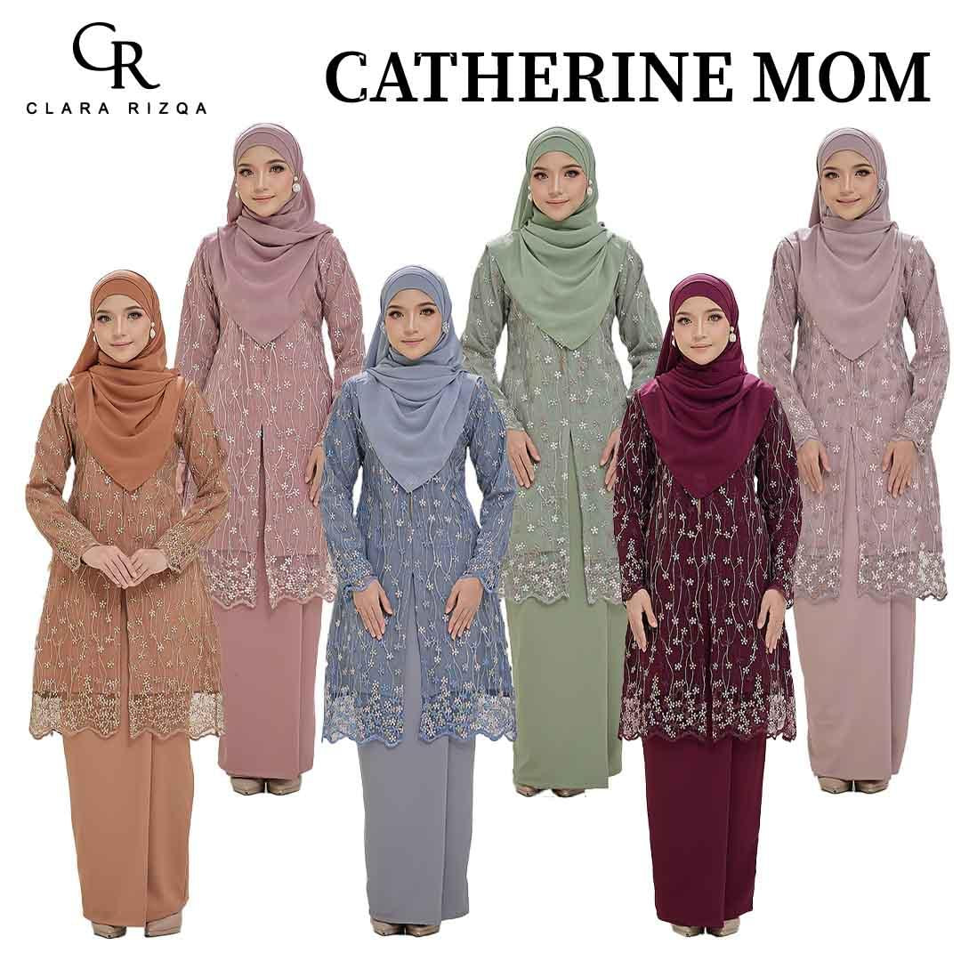 CLARA RIZQA - CATHERINE Baju Kurung Muslimah mom lace