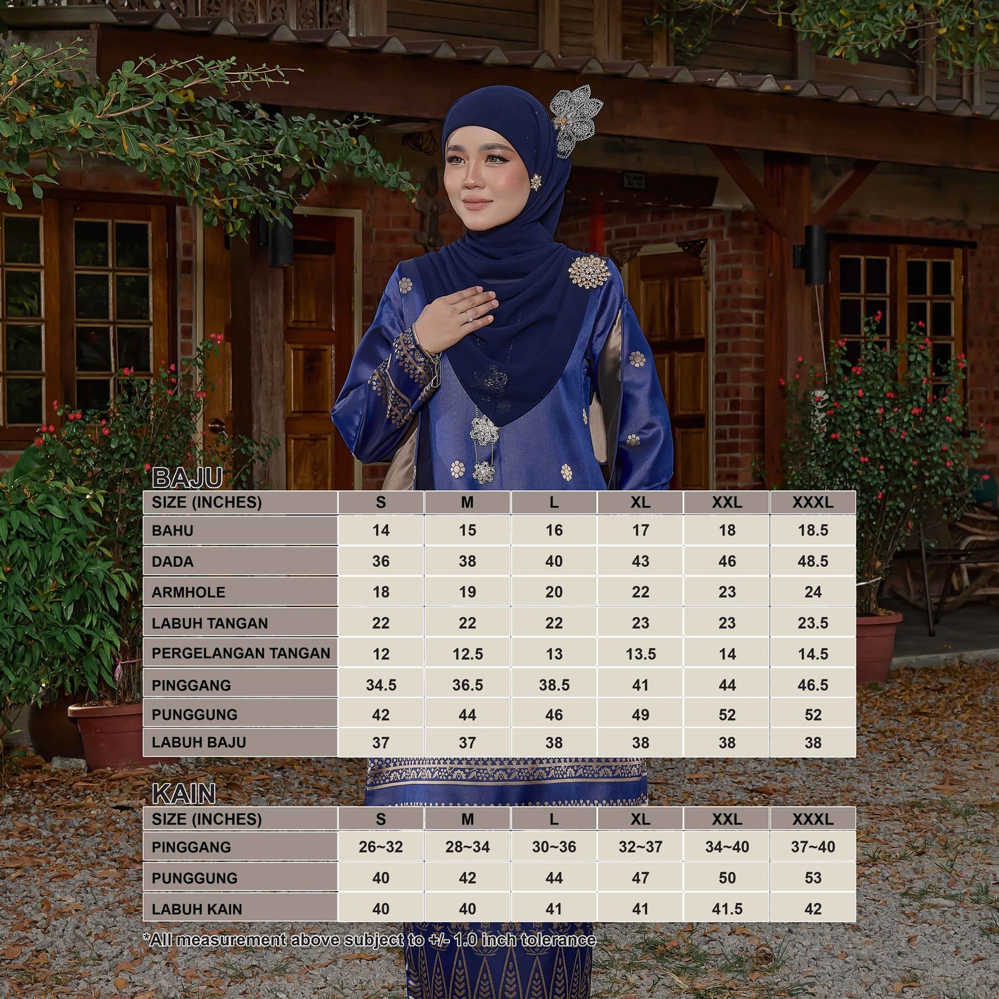 CLARA RIZQA - DHIA RATNA mom kurung cantik moden material thai tenun songket