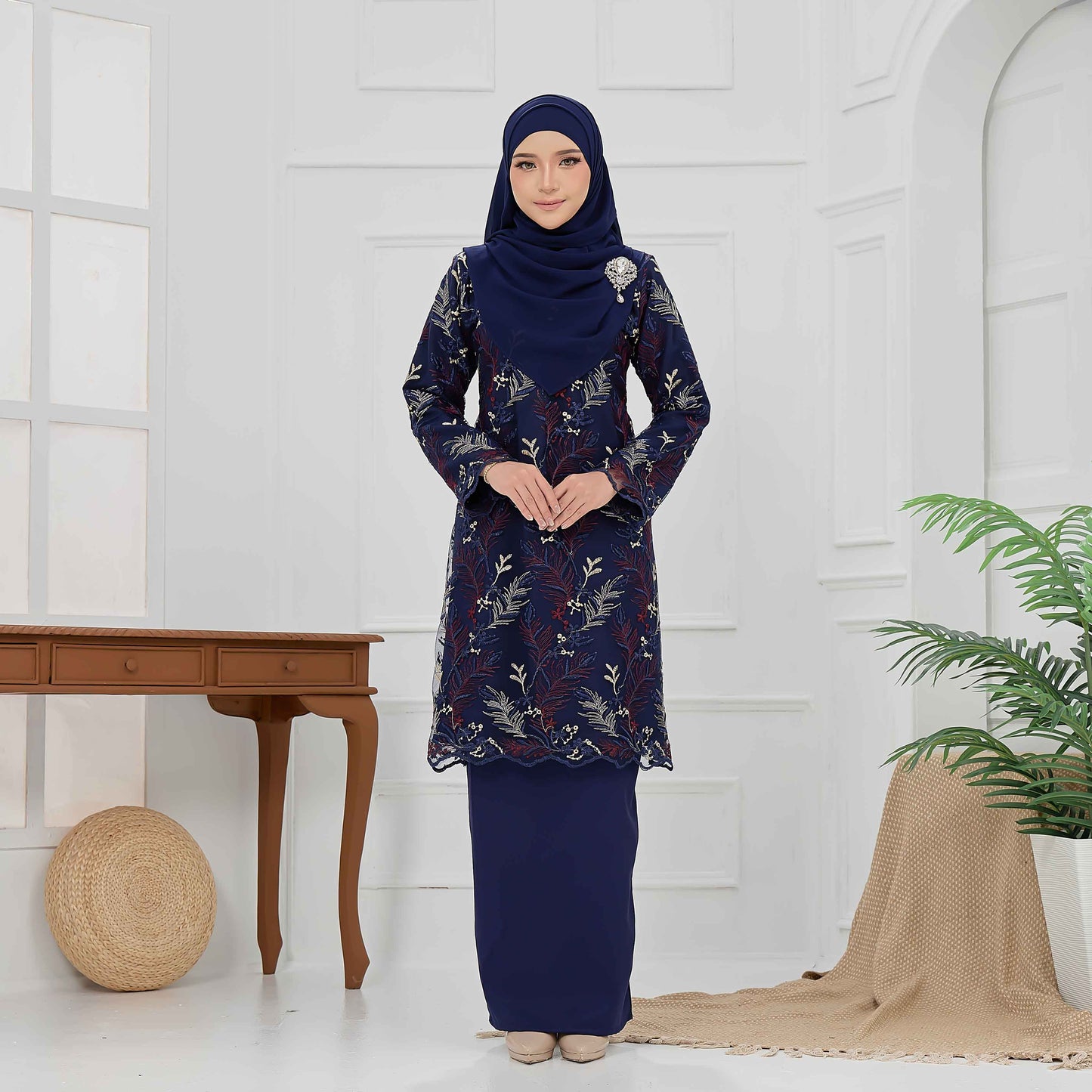 CLARA RIZQA - BRIANA Baju kurung muslimah lace