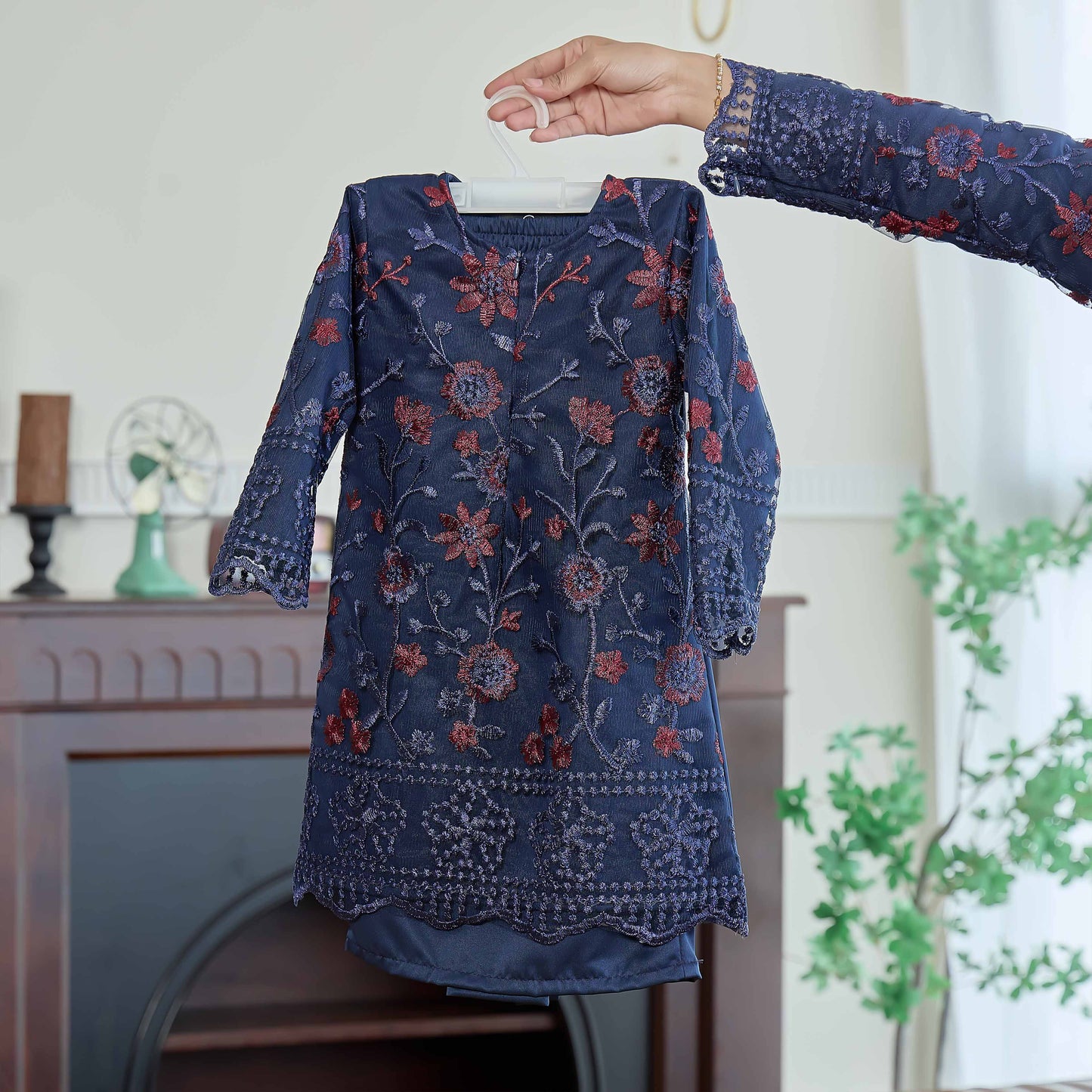 CLARA RIZQA - Catriona Kids baju kurung muslimah material premium pearl skin with lace