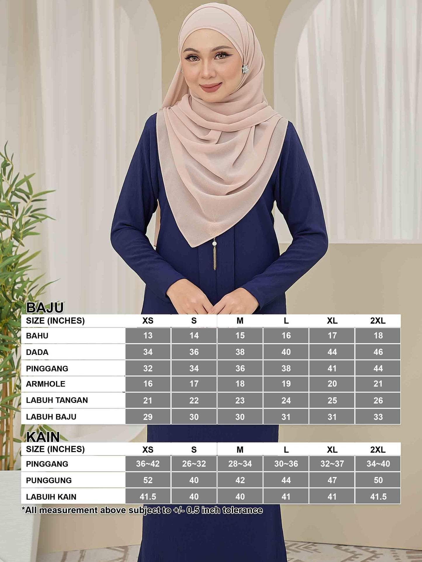 KURUNG LUNA IRONLESS SACLLOP