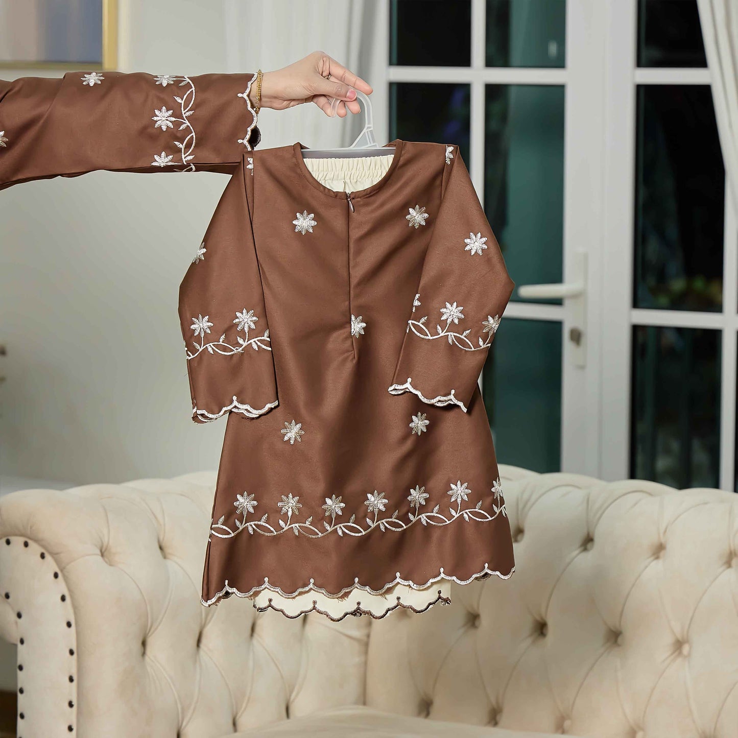 CLARA RIZQA - EVAROSE kids baju kurung cantik moden material premium toyobo cotton