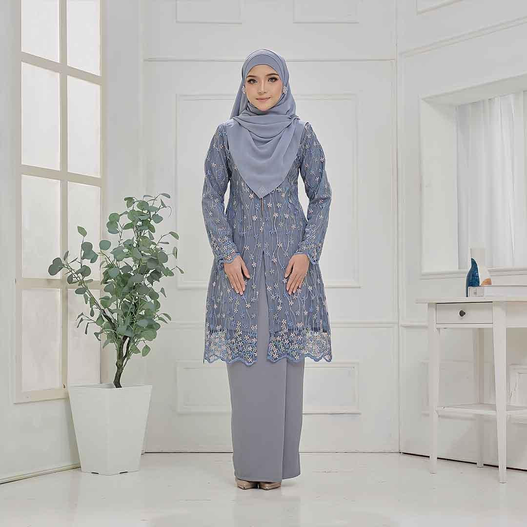 CLARA RIZQA - CATHERINE Baju Kurung Muslimah mom lace